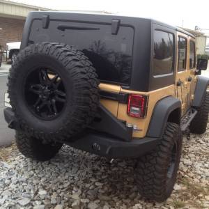 Hammerhead Bumpers - Hammerhead 600-56-0207 Full Width Standard Rear Bumper for Jeep Wrangler JK 2007-2018 - Image 4