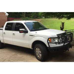 Hammerhead Bumpers - Hammerhead 600-56-0343 X-Series Winch Front Bumper with Full Brush Guard and Square Light Holes for Ford F150 2009-2014 - Image 2