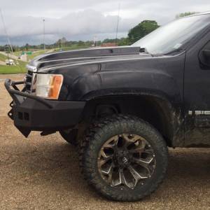 Hammerhead Bumpers - Hammerhead 600-56-0465 Low Profile Front Bumper with Pre-Runner Guard and Square Light Holes for GMC Sierra 1500 2007-2013 - Image 3