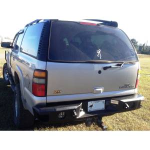 Hammerhead Bumpers - Hammerhead 600-56-0202T Rear Bumper without Sensor Holes and Round Reverse Light for Chevy Tahoe 2000-2006 - Image 2