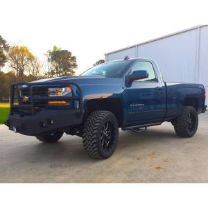 Hammerhead Bumpers - Hammerhead 600-56-0636 X-Series Winch Front Bumper with Full Brush Guard and Sensor Holes for Chevy Silverado 1500 2016-2018 - Image 3