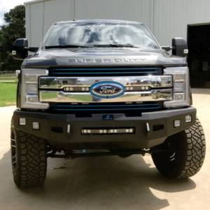 Hammerhead Bumpers - Hammerhead 600-56-0670 Low Profile Front Bumper with Square Light Holes for Ford F250/F350/F450/F550 2017-2021 - Image 3