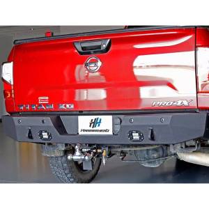 Hammerhead Bumpers - Hammerhead 600-56-0908 Flush Mount Rear Bumper with Sensor Holes for Nissan Titan XD 2016-2020 - Image 2