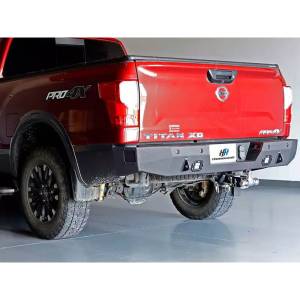 Hammerhead Bumpers - Hammerhead 600-56-0908 Flush Mount Rear Bumper with Sensor Holes for Nissan Titan XD 2016-2020 - Image 3