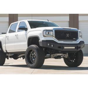 Hammerhead Bumpers - Hammerhead 600-56-0715 Low Profile Front Bumper with Square Light Holes for GMC Sierra 1500 2016-2018 - Image 2