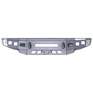 Hammerhead 600-56-0891 Low Profile Front Bumper with Square Light Holes for Nissan Titan 2016-2020