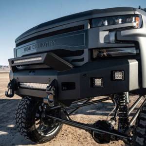 Hammerhead Bumpers - Hammerhead 600-56-0841 Low Profile Front Bumper with Formed Guard and Square Light Holes for Chevy Silverado 1500 2019-2020 - Image 2
