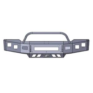 Hammerhead 600-56-0843 Low Profile Front Bumper with Pre-Runner Guard and Square Light Holes for Chevy Silverado 1500 2019-2020