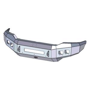 Hammerhead 600-56-0590 Low Profile Front Bumper with Pre-Runner Guard for Toyota Tundra 2007-2013