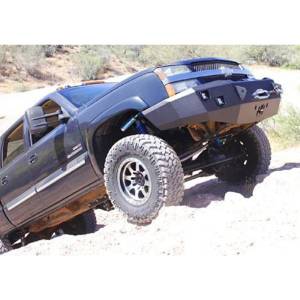 Hammerhead Bumpers - Hammerhead 600-56-0113 Winch Front Bumper with Square Light Holes for Chevy Silverado 2500 HD/3500 HD 2003-2006 - Image 2