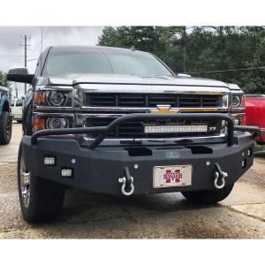 Hammerhead 600-56-0212 Winch Front Bumper with Pre-Runner Guard and Sensor Holes for Chevy Silverado 1500 2014-2015