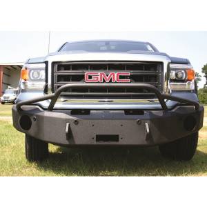 Hammerhead Bumpers - Hammerhead 600-56-0218 Winch Front Bumper with Pre-Runner Guard and Sensor Holes for GMC Sierra 1500 2014-2015 - Image 3