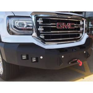 Hammerhead Bumpers - Hammerhead 600-56-0357 Winch Front Bumper with Square Light Holes for GMC Sierra 2500/3500 2011-2014 - Image 2