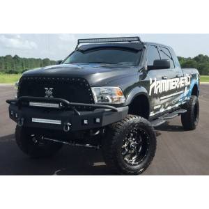 Hammerhead Bumpers - Hammerhead 600-56-0394 Low Profile Non-Winch Front Bumper with Pre-Runner Guard for Dodge Ram 2500/3500/4500/5500 2010-2018 - Image 2