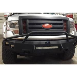 Hammerhead Bumpers - Hammerhead 600-56-0398 Low Profile Non-Winch Front Bumper with Pre-Runner Guard and Square Light Holes for Ford F150 2009-2014 - Image 4