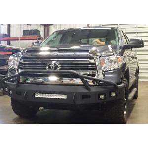 Hammerhead Bumpers - Hammerhead 600-56-0432 Low Profile Non-Winch Front Bumper with Pre-Runner Guard and Square Light Holes for Toyota Tundra 2014-2020 - Image 3