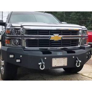 Hammerhead Bumpers - Hammerhead 600-56-0339 Winch Front Bumper with Square Light Holes for Chevy Colorado 2015-2020 - Image 2