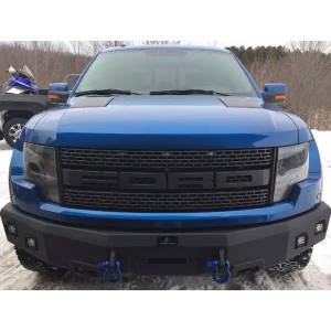 Hammerhead 600-56-0395 Winch Front Bumper with Square Light Holes for Ford F150 2009-2014