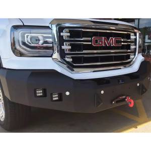 Hammerhead Bumpers - Hammerhead 600-56-0185Y Winch Front Bumper with Square Light Holes for GMC Yukon 1992-2000 - Image 2