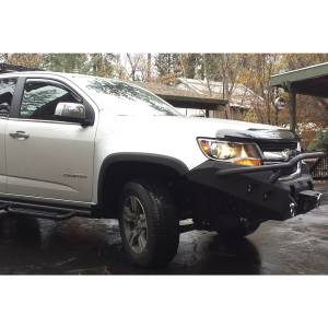 Hammerhead Bumpers - Hammerhead 600-56-0418 Winch Front Bumper with Pre-Runner Guard and Square Light Holes for Chevy Colorado 2015-2020 - Image 2