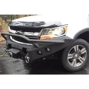 Hammerhead Bumpers - Hammerhead 600-56-0418 Winch Front Bumper with Pre-Runner Guard and Square Light Holes for Chevy Colorado 2015-2020 - Image 3