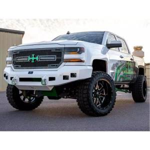 Hammerhead Bumpers - Hammerhead 600-56-0458 Non-Winch Front Bumper with Square Light Holes for Ford F150 EcoBoost 2011-2014 - Image 3