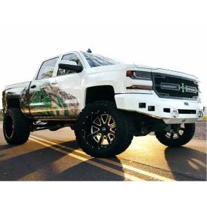 Hammerhead Bumpers - Hammerhead 600-56-0458 Non-Winch Front Bumper with Square Light Holes for Ford F150 EcoBoost 2011-2014 - Image 4