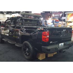 Hammerhead 600-56-0272-RAW Rear Bumper with Sensor Holes for Chevy Silverado and GMC Sierra 2500/3500 2015-2019