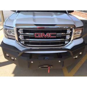 Hammerhead 600-56-0194YNG Front Bumper with Round Light Holes for GMC Sierra/Yukon 1500 1999-2006