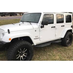 Hammerhead Bumpers - Hammerhead 600-56-0441 X-Series Cab Length 4-Door Running Board for Jeep Wrangler JK 2007-2017 - Image 2