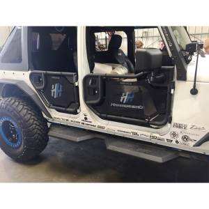 Hammerhead Bumpers - Hammerhead 600-56-0441 X-Series Cab Length 4-Door Running Board for Jeep Wrangler JK 2007-2017 - Image 3