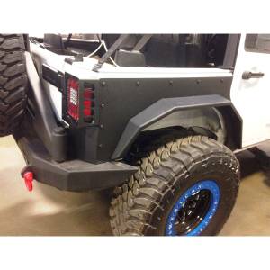 Hammerhead 600-56-0510 4-Door Rear Fender for Jeep Wrangler JK 2007-2017