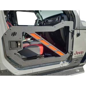 Hammerhead 600-56-0914 Front Trail Door Set for Jeep Wrangler JK 2007-2017