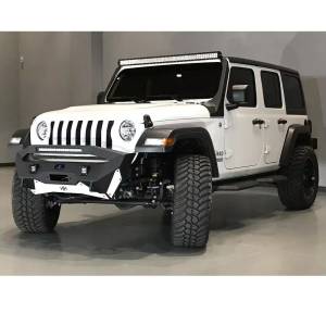 Hammerhead Bumpers - Hammerhead 600-56-0774 Ravager Winch Front Bumper with Stubby Bar Jeep Gladiator JT 2020-2021 - Image 4