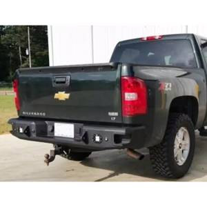 Hammerhead Bumpers - Hammerhead 600-56-0686 Flush Mount Side Step Rear Bumper for Chevy Silverado/GMC Sierra 1500 1988-1998 - Image 2