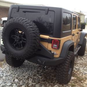 Hammerhead Bumpers - Hammerhead 600-56-0235 Spare Tire Carrier for Jeep Wrangler JK 2007-2017 - Image 2