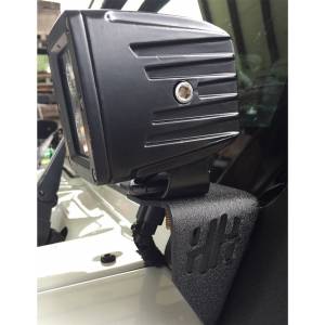 Hammerhead Bumpers - Hammerhead 600-56-0456 Cube Light Mount for Jeep Wrangler JK 2007-2017 - Image 2