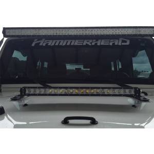 Hammerhead Bumpers - Hammerhead 600-56-0461 20" Hood Light Bar Mount for Jeep Wrangler JK 2007-2017 - Image 2