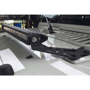 Hammerhead Bumpers - Hammerhead 600-56-0461 20" Hood Light Bar Mount for Jeep Wrangler JK 2007-2017 - Image 3