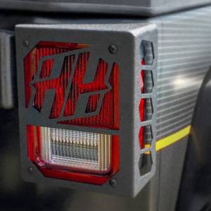 Hammerhead Bumpers - Hammerhead 600-56-0466 Tail Light Guard for Jeep Wrangler JK 2007-2018 - Image 2