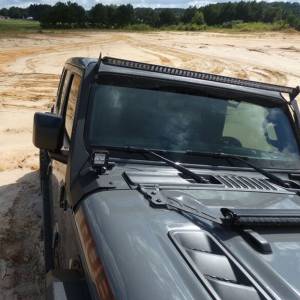 Hammerhead Bumpers - Hammerhead 600-56-0830 Hood Light Bar for Jeep Wrangler JL/Gladiator 2018-2020 - Image 3