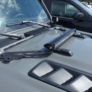 Hammerhead Bumpers - Hammerhead 600-56-0830 Hood Light Bar for Jeep Wrangler JL/Gladiator 2018-2020 - Image 4