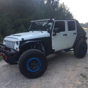 Hammerhead 600-56-0506 Front Fender Flares for Jeep Wrangler JK 2007-2017