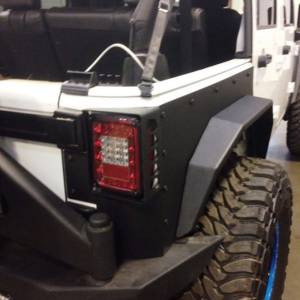 Hammerhead 600-56-0513 Rear Fender Flares for Jeep Wrangler JK 2007-2017