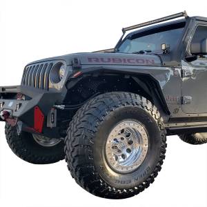 Hammerhead Bumpers - Hammerhead 600-56-0829 Front Fender Flares for Jeep Wrangler JL/Gladiator 2018-2020 - Image 2