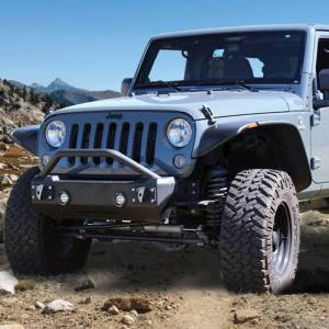 Iron Cross - Iron Cross GP-1200 Stubby Front Bumper with Bar for Jeep Wrangler JK 2007-2018 - Image 2