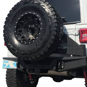 Iron Cross - Iron Cross GP-2200 Stubby Rear Bumper with Tire Carrier for Jeep Wrangler JK 2007-2018 - Image 3