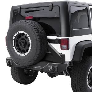 Iron Cross - Iron Cross GP-2202 Stubby Rear Bumper with Tire Carrier for Jeep Wrangler JL 2018-2020 - Image 2
