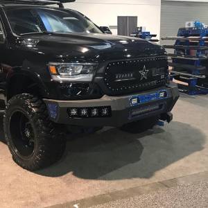 Iron Cross - Iron Cross 60-615-19 Hardline Front Bumper for Dodge Ram 1500 2019-2020 - Matte Black - Image 3