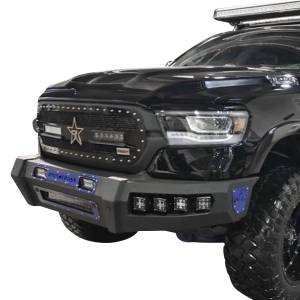 Iron Cross - Iron Cross 60-615-19 Hardline Front Bumper for Dodge Ram 1500 2019-2020 - Matte Black - Image 4